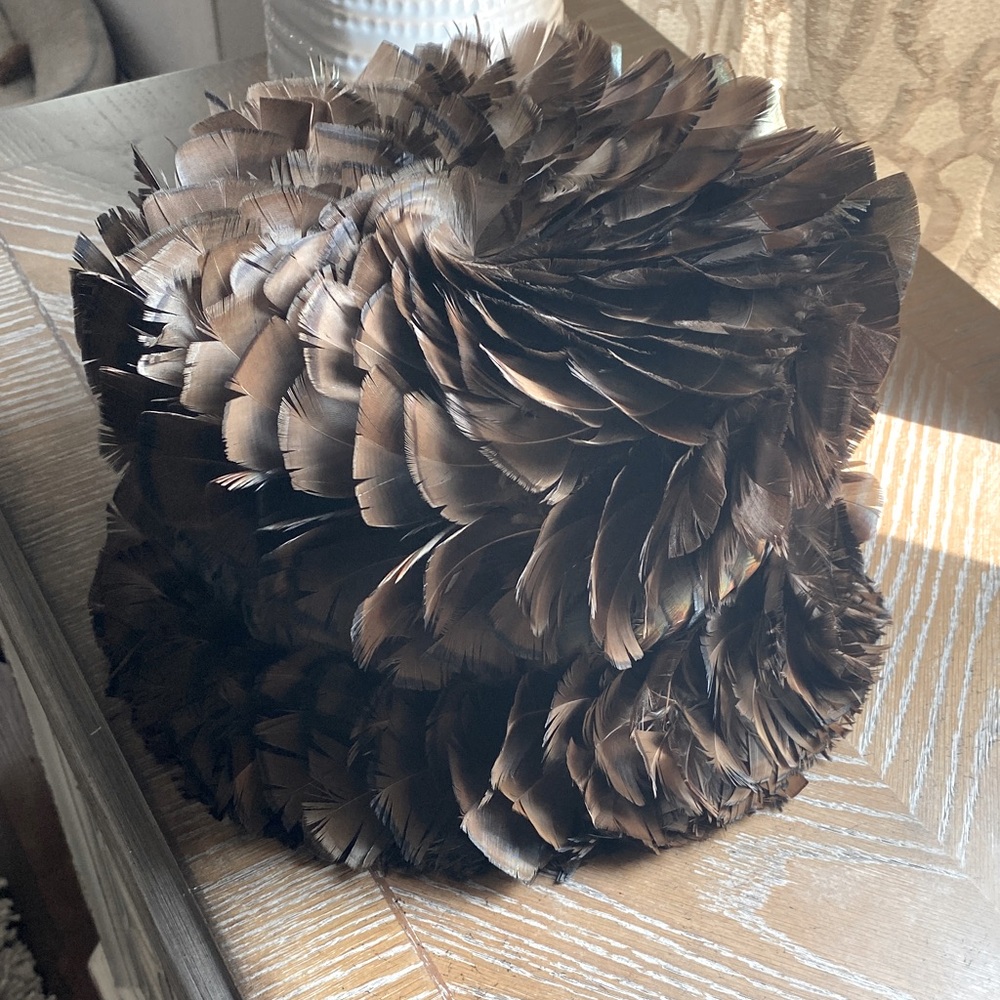 Vintage Spencer Turkey Feather Hat